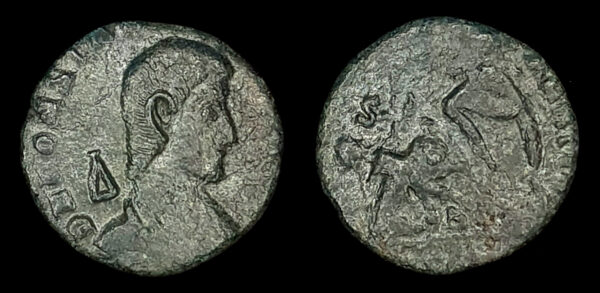 CONSTANCIO GALO 351-354d.C., VE Maiorina reducida, Sirmiun