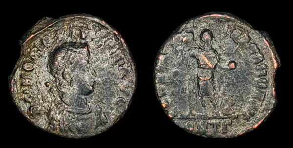 HONORIO 393-423d.C., AE Decargiro, Antioquía