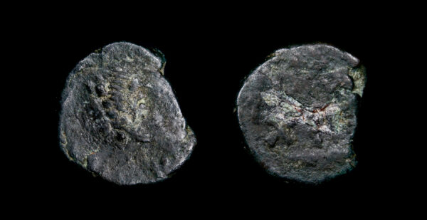 VALENTINIANO III 425-455d.C., AE Nummus, Roma