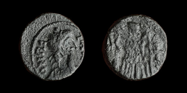 TRASAMUNDO 496-523d.C., AE Nummus, Cartago